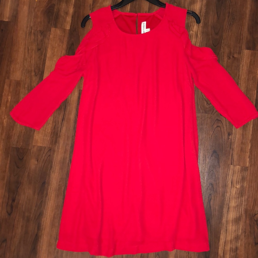Red dress